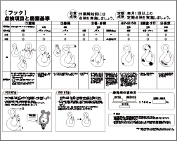 玉掛け スリング 点検表